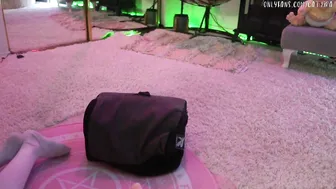 catjira   manyvids onlyfans beautiful slut plows pussy with phallus