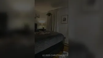 christinaqccp manyvids onlyfans mature skin fucks itself with a phallus