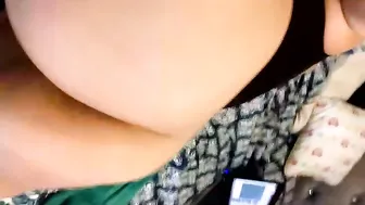 devilsthroat manyvids onlyfans skinny female rubs herself with oil