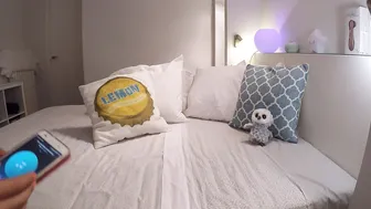 apolonia lapiedra apllprd manyvids onlyfans cute baby fucks herself with black dildo fingers