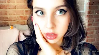 princess violette aka @violette manyvids onlyfans sexy beauty in red stockings