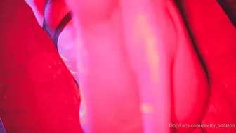 pretty potatoo manyvids onlyfans busty doll and her blue friend