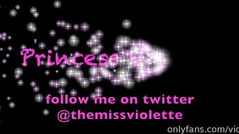 princess violette aka @violette manyvids onlyfans dark haired prostitute caresses big tits