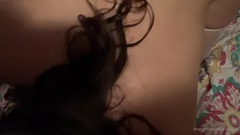 hausfairy aka @favoritebarista manyvids onlyfans maid saddled dildo