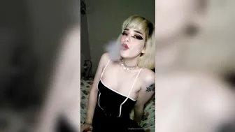 veronika strawberry aka strwbrrymlk  manyvids onlyfans charming girl strips in front of the camera