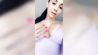 giuliana manyvids onlyfans appetizing nipple presses shaved holes