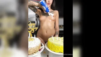 fantasyxwolf manyvids onlyfans experienced young lady passionately fucks sex toy