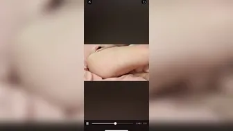 hausfairy aka @favoritebarista manyvids onlyfans hot lady passionately pulls pussy