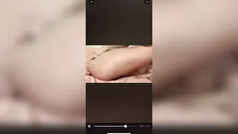 hausfairy aka @favoritebarista manyvids onlyfans hot lady passionately pulls pussy