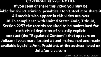 therealjuliaann manyvids onlyfans clockwork whore squeezes cap