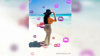sybilstallone manyvids onlyfans adorable bitch twirls elastic booty