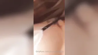 asian manyvids onlyfans busty schoolgirl fingering pussy