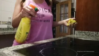 nekanesweet manyvids onlyfans cute babe caresses shaved cunt