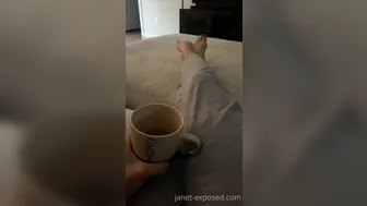 janetmasonxxx manyvids onlyfans cutie drove long pussy into cunt