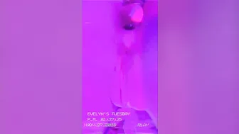 luvevelynclaire manyvids onlyfans cutie drove long pussy into cunt