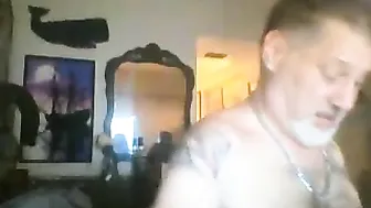 stevewatchin Beauty in stockings fucks with phallus