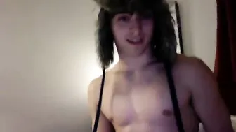 bradybennett Brilliant bitch jerks both holes