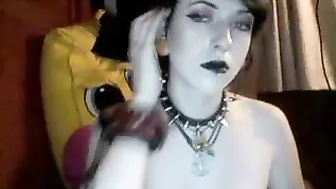 darthcumslut Masterly trash seduces with masturbation