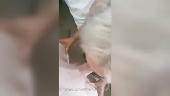 littlemisspornstar manyvids onlyfans gorgeous chick jerks off her pussy with phallus