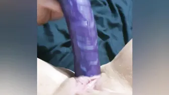 littlemisspornstar manyvids onlyfans full skin pulls the cap with a phallus