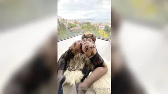 blondebellafree manyvids onlyfans tasty babe fucks both holes