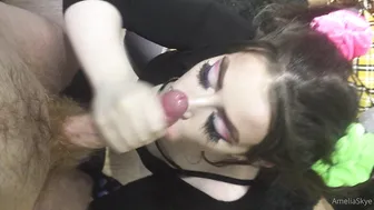 ameliaskye manyvids onlyfans in stockings teased pussy lying on her back