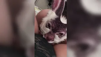 filthy couple manyvids onlyfans in black stockings jerks off