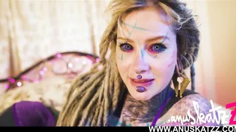 anuskatzz manyvids onlyfans naughty blonde girl passionately fucks pussy with sex toy