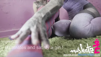 anuskatzz manyvids onlyfans slutty bitch having fun with a rubber dick