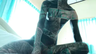 anuskatzz manyvids onlyfans bearded dude fucks girlfriend from behind