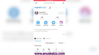 anuskatzz manyvids onlyfans Slut sweetly