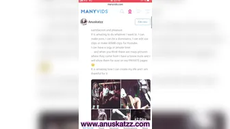anuskatzz manyvids onlyfans Slut sweetly