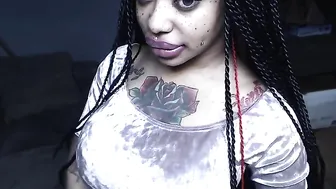 creamyexotica  manyvids onlyfans crazy lady fondles her cunt in panties