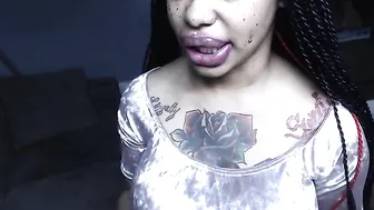 creamyexotica  manyvids onlyfans crazy lady fondles her cunt in panties
