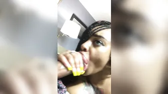 creamyexotica  manyvids onlyfans hot babe gives off huge ass