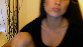 Stunning prostitute effectively masturbates