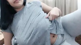 rosasweet02 Shy doll fucks pussy with dildos