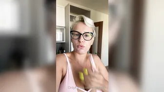 angelwicky manyvids onlyfans appetizing slut furiously shoves vegetables in her cunt