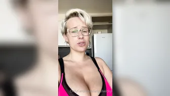 angelwicky manyvids onlyfans charming babe undresses and jerks off