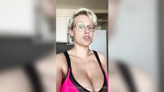 angelwicky manyvids onlyfans charming babe undresses and jerks off