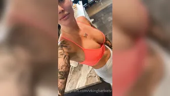 vikingbarbietv manyvids onlyfans openwork bitch shows big tits