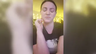 anacondanoire manyvids onlyfans sexy nurse heals her gentleman with caresses