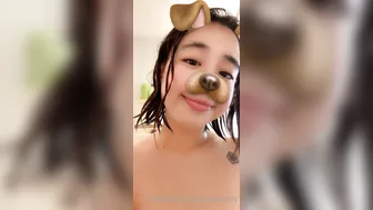 amiyummy manyvids onlyfans excellent skin in glasses sucks dildo