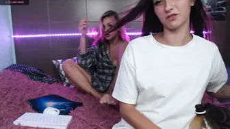 angela_hot15 chaturbate cute baby fucks herself with black dildo fingers