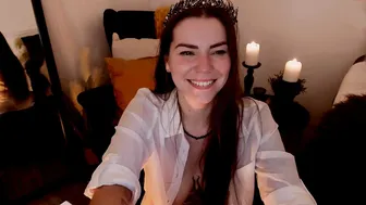 naphrodite chaturbate busty lady masturbates the front cap with a sex toy