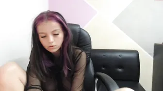 abbicute chaturbate slutty female gently pulls pussy