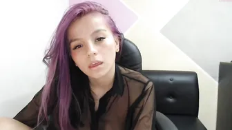 abbicute chaturbate slutty female gently pulls pussy