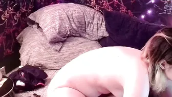 shayanddaddy chaturbate naughty brunette fucks with a dildo