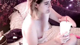 shayanddaddy chaturbate naughty brunette fucks with a dildo