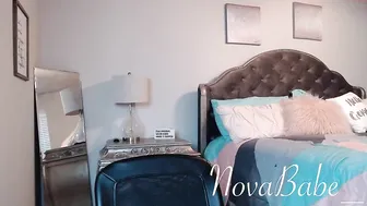 novababe_ chaturbate naughty babe caresses hairy cunt